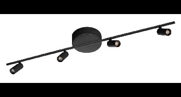 ETH 4-lichts plafondlampMinora led - zwart - 05-SP8889-30